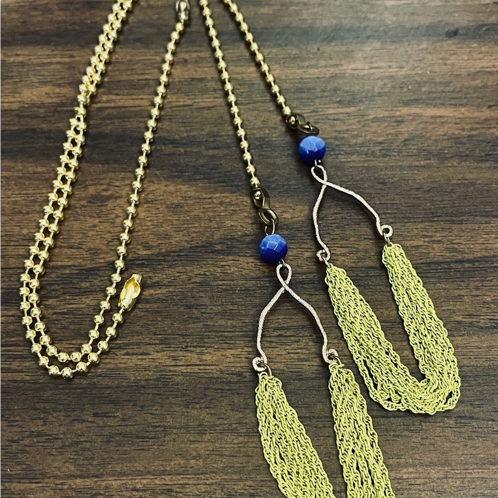 Elegant & Stylish Handmade Lime Green Beaded Ceiling Fan Pull Chain Pair
